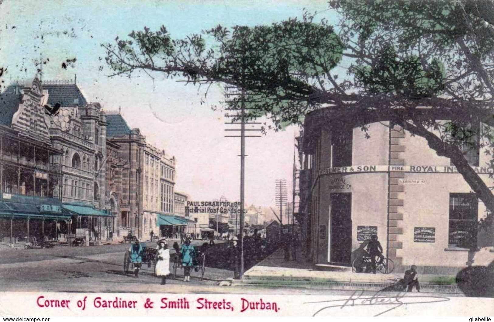 South Africa - DURBAN - Corner Of Gardiner And Smith Streets - South Africa