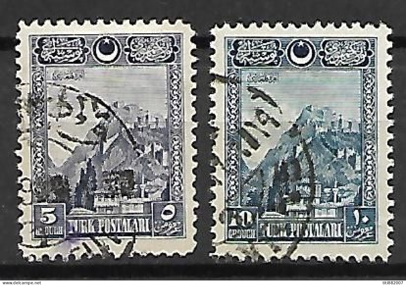 TURQUIE    -    1926.   Y&T N° 701  &  703 Oblitérés - Used Stamps
