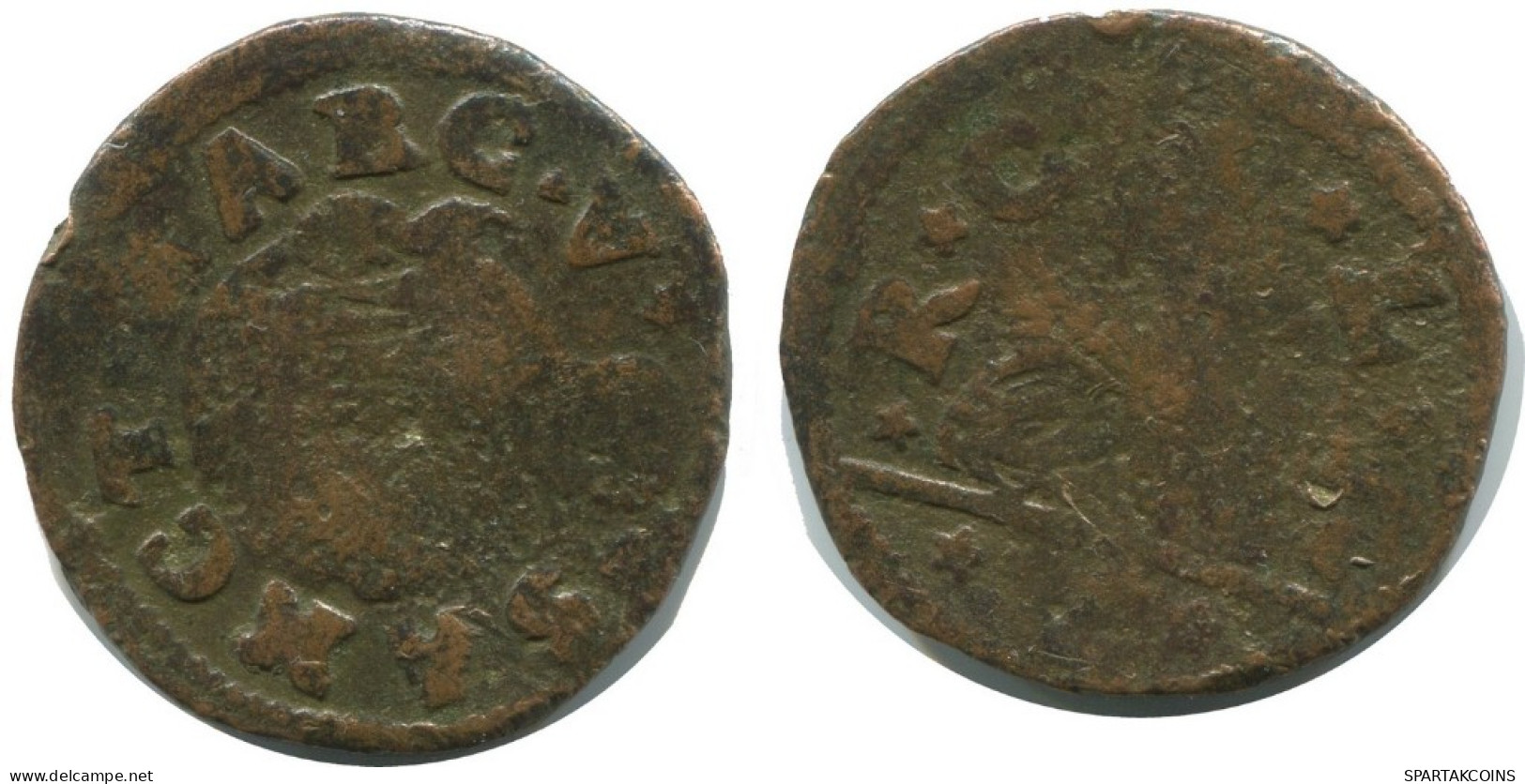 Authentic Original MEDIEVAL EUROPEAN Coin 3.5g/24mm #AC020.8.U.A - Autres – Europe