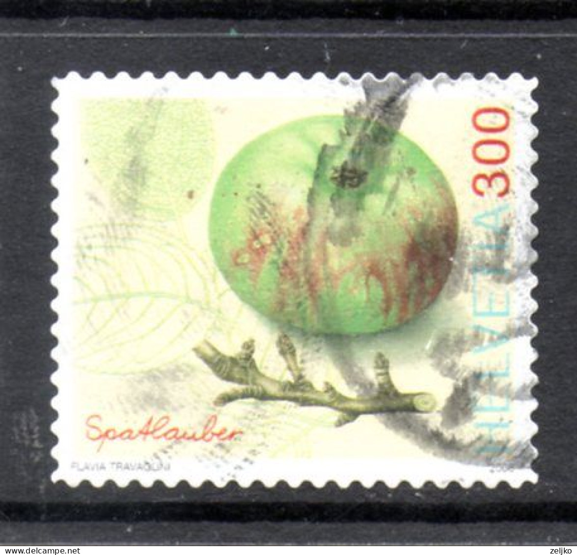 Switzerland, Used, 2006, Michel 1983, Flora, Fruit, Apple - Usati
