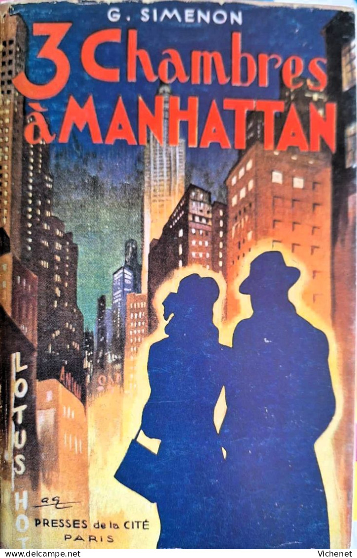 Georges Simenon - 3 Chambres à Manhattan - Belgische Schrijvers