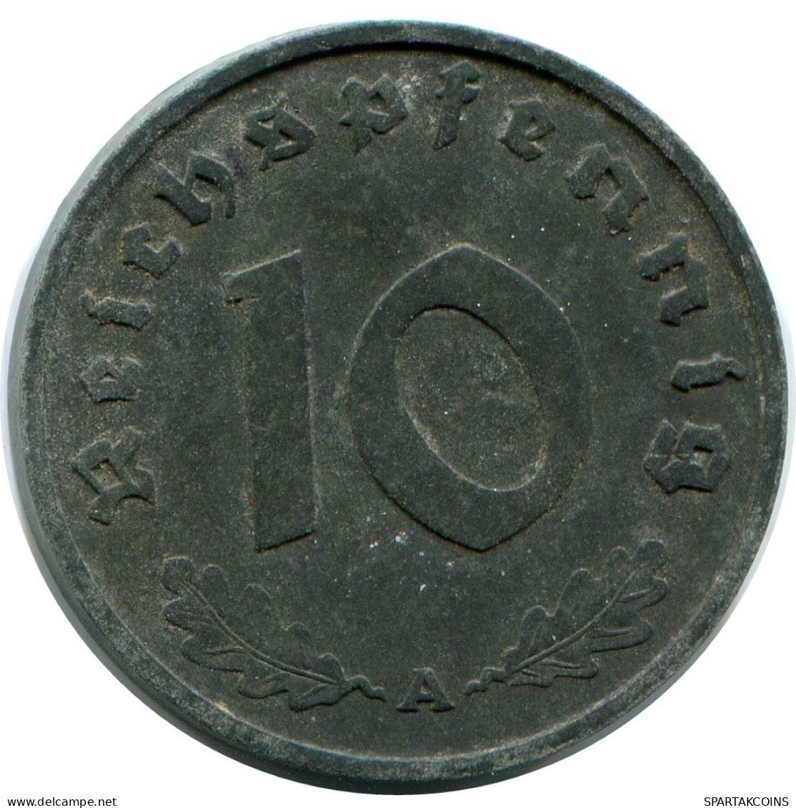 10 REICHSPFENNIG 1942 A DEUTSCHLAND Münze GERMANY #DB958.D.A - 10 Reichspfennig