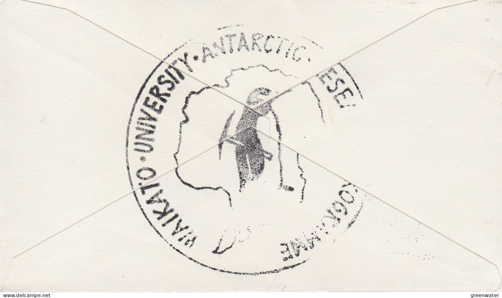 Ross Dependency Waikato University Antarctic Research Programme Signature Ca Scott Base 26 NOV 1970 (SO196) - Estaciones Científicas