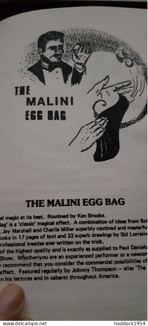 Paul Stone's Catalogue Of Professional Magic 1980 - Autres & Non Classés