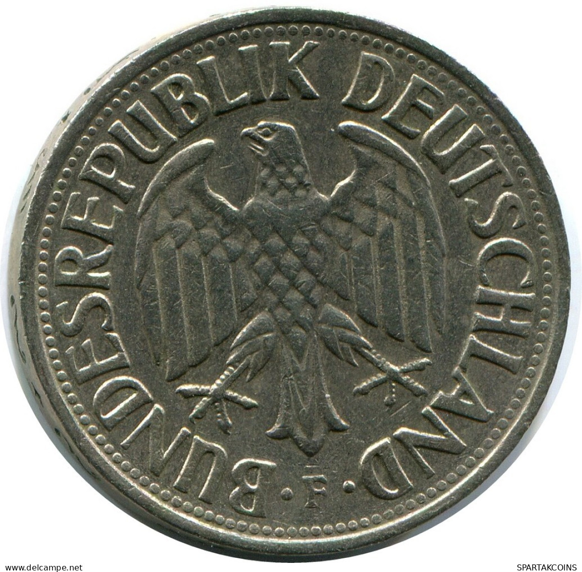 1 DM 1960 F BRD ALLEMAGNE Pièce GERMANY #AZ446.F.A - 1 Mark