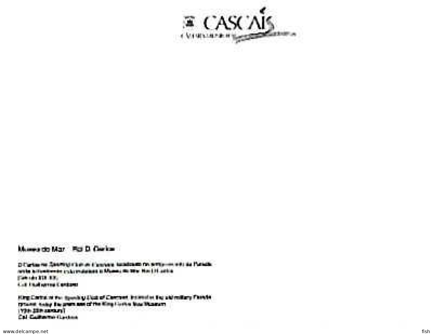 Portugal ** &  Postal, King D. Carlos At Sporting Club De Cascaes, Museu Do Mar, Ed. C.M. Cascais (45554) - Museen