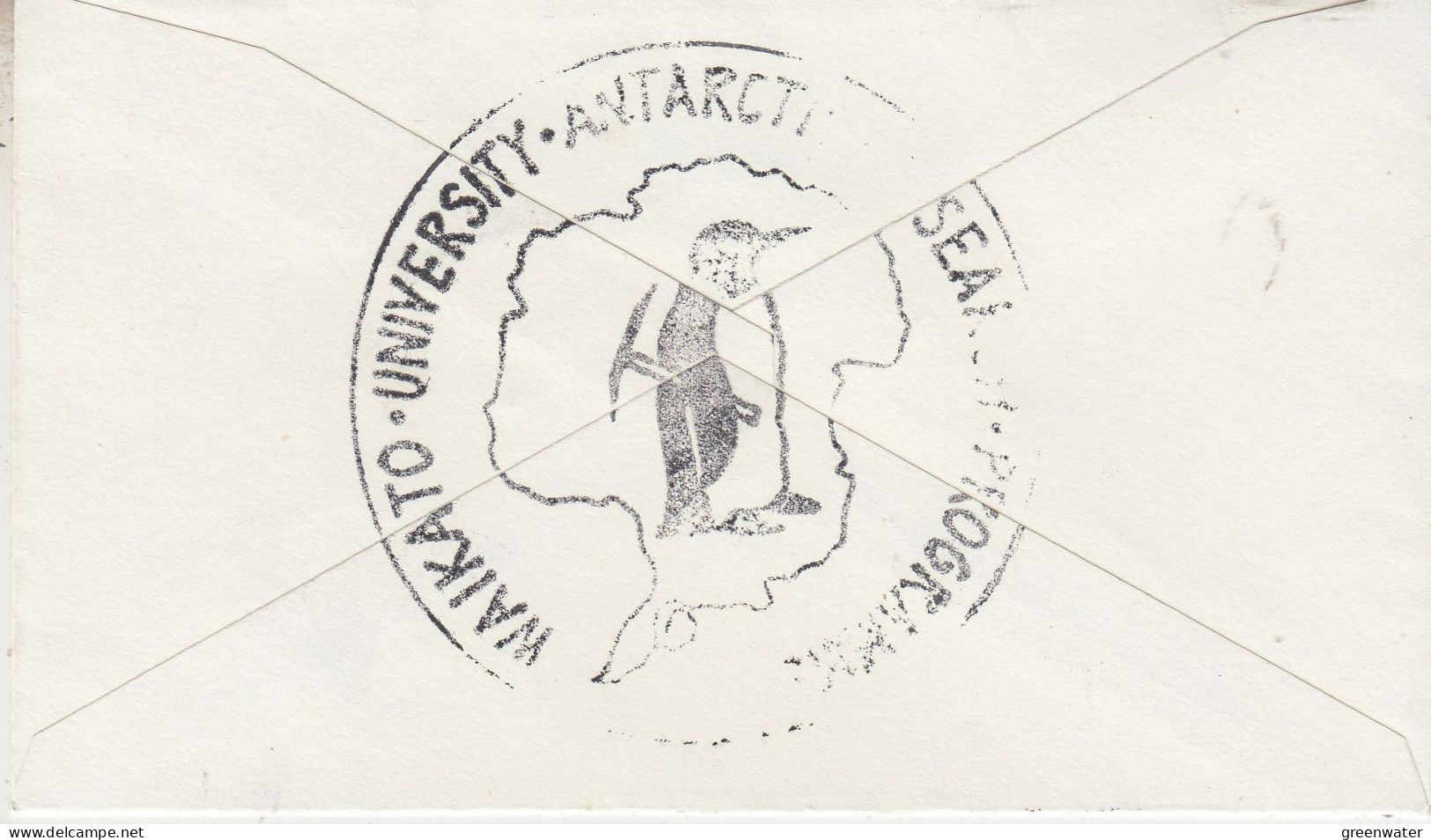 Ross Dependency Waikato University Antarctic Research Programme Signature Ca Scott Base 26 NOV 1970 (SO197) - Bases Antarctiques