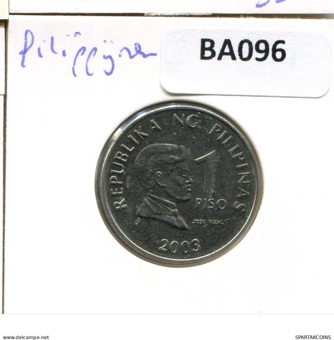 1 PISO 2003 FILIPINAS PHILIPPINES Moneda #BA096.E.A - Filippijnen