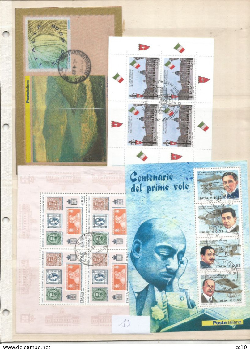 Italia Italy Republic Collection Great Huge Lot #17 Scans USED Off-Paper 2023 To 1980 + Many Key Values # 1136 Pcs !! - Sammlungen