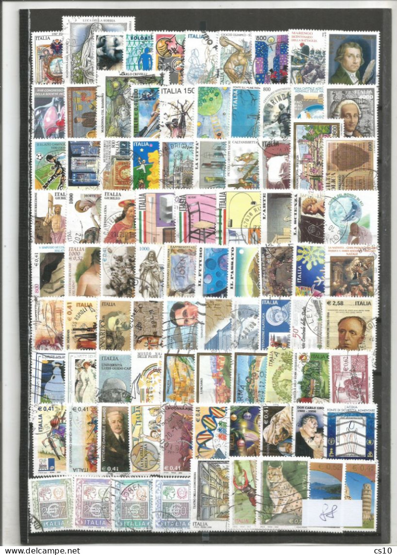 Italia Italy Republic Collection Great Huge Lot #17 scans USED Off-Paper 2023 to 1980 + many Key values # 1136 pcs !!