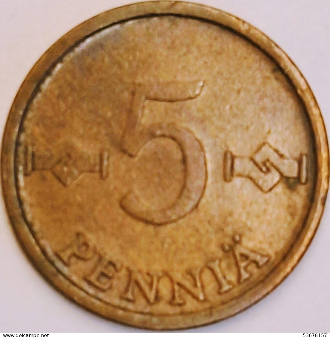 Finland - 5 Pennia 1974, KM# 45 (#3909) - Finlandia