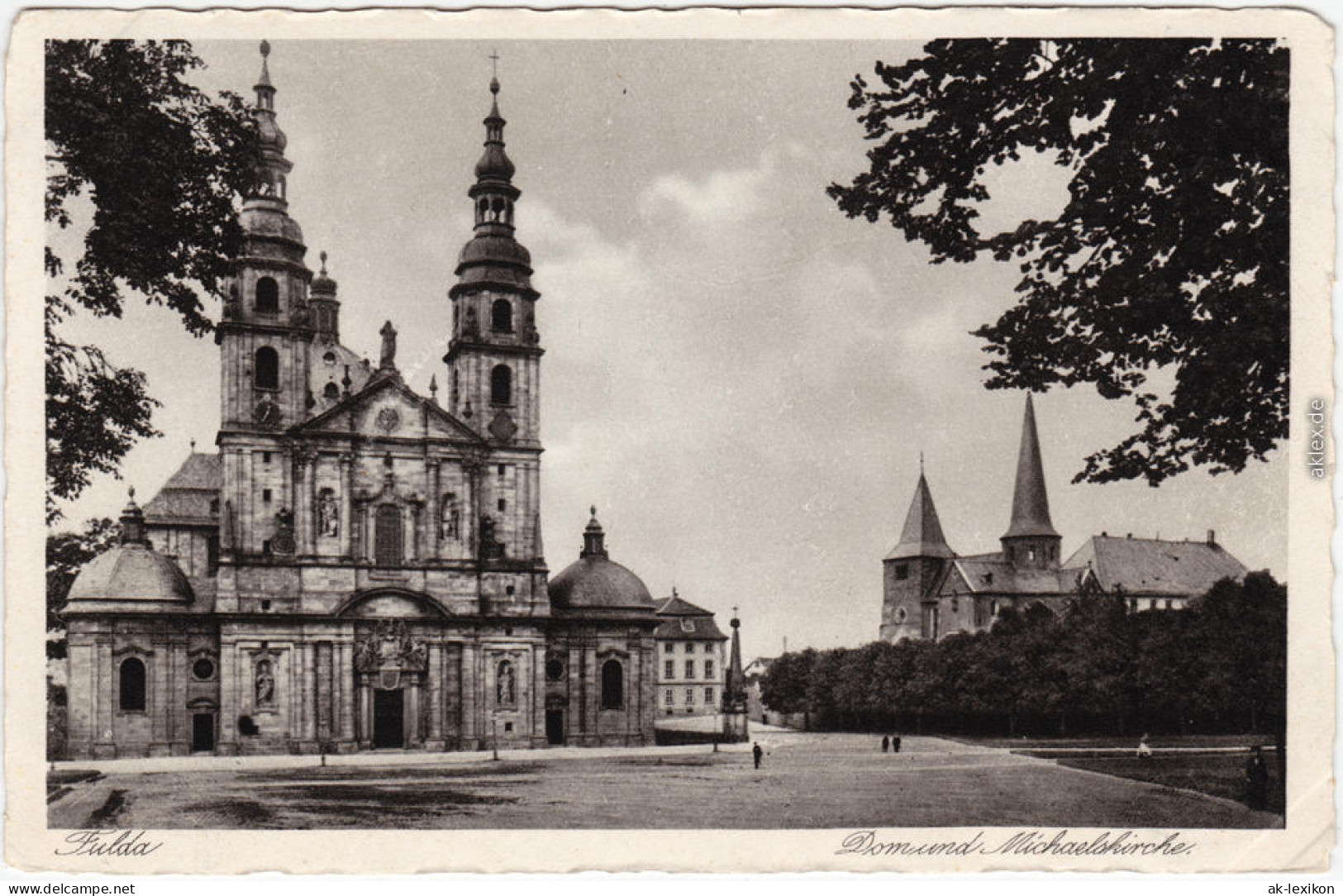 Ansichtskarte Fulda Dom Und Miachaeliskirche 1928 - Fulda