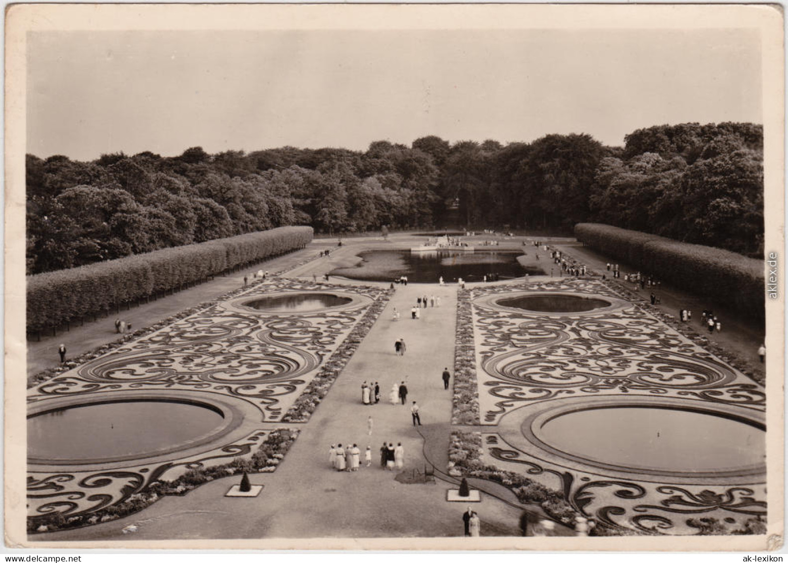 Brühl Schloss Brühl, Gartenarterre Vor Der Südfront 1938 - Brühl