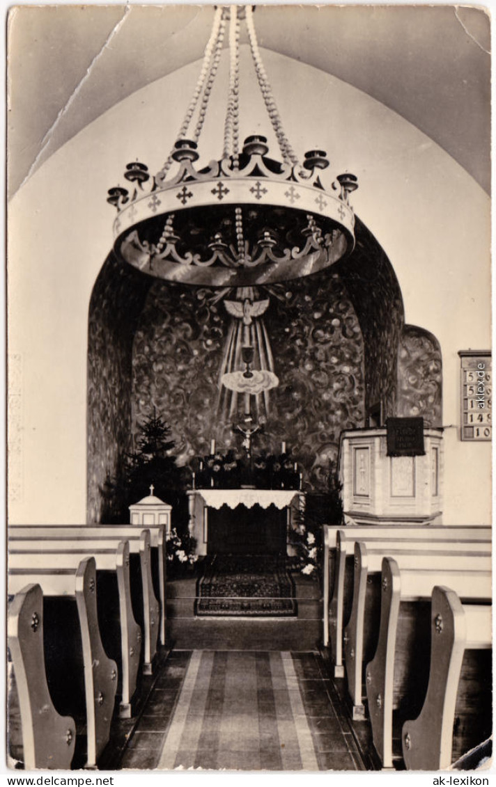 Oberbärenburg Altenberg (Erzgebirge) Waldkapelle - Altar 1956 - Altenberg