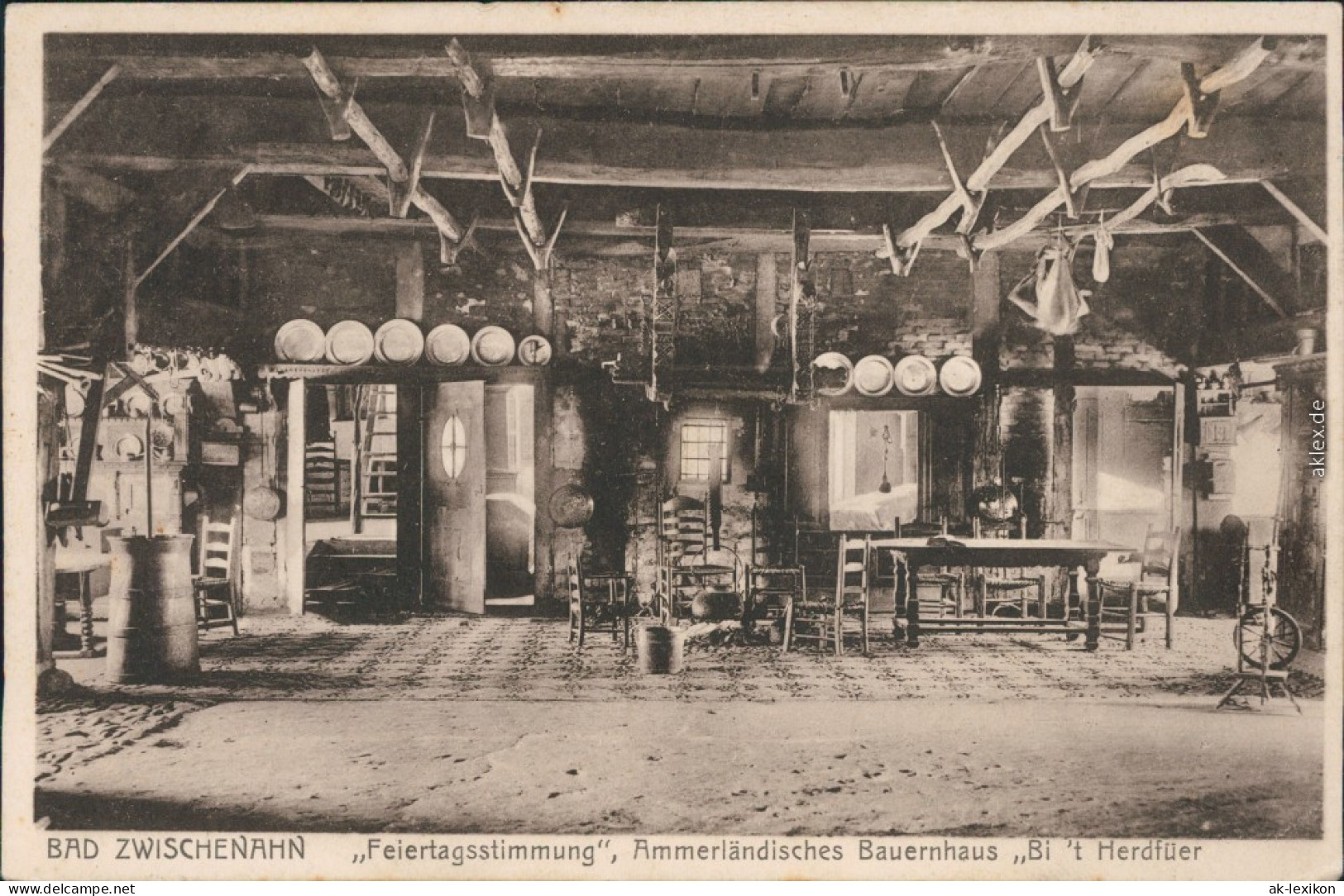 Ansichtskarte Bad Zwischenahn Ammerländisches Bauernhaus 1920 - Bad Zwischenahn