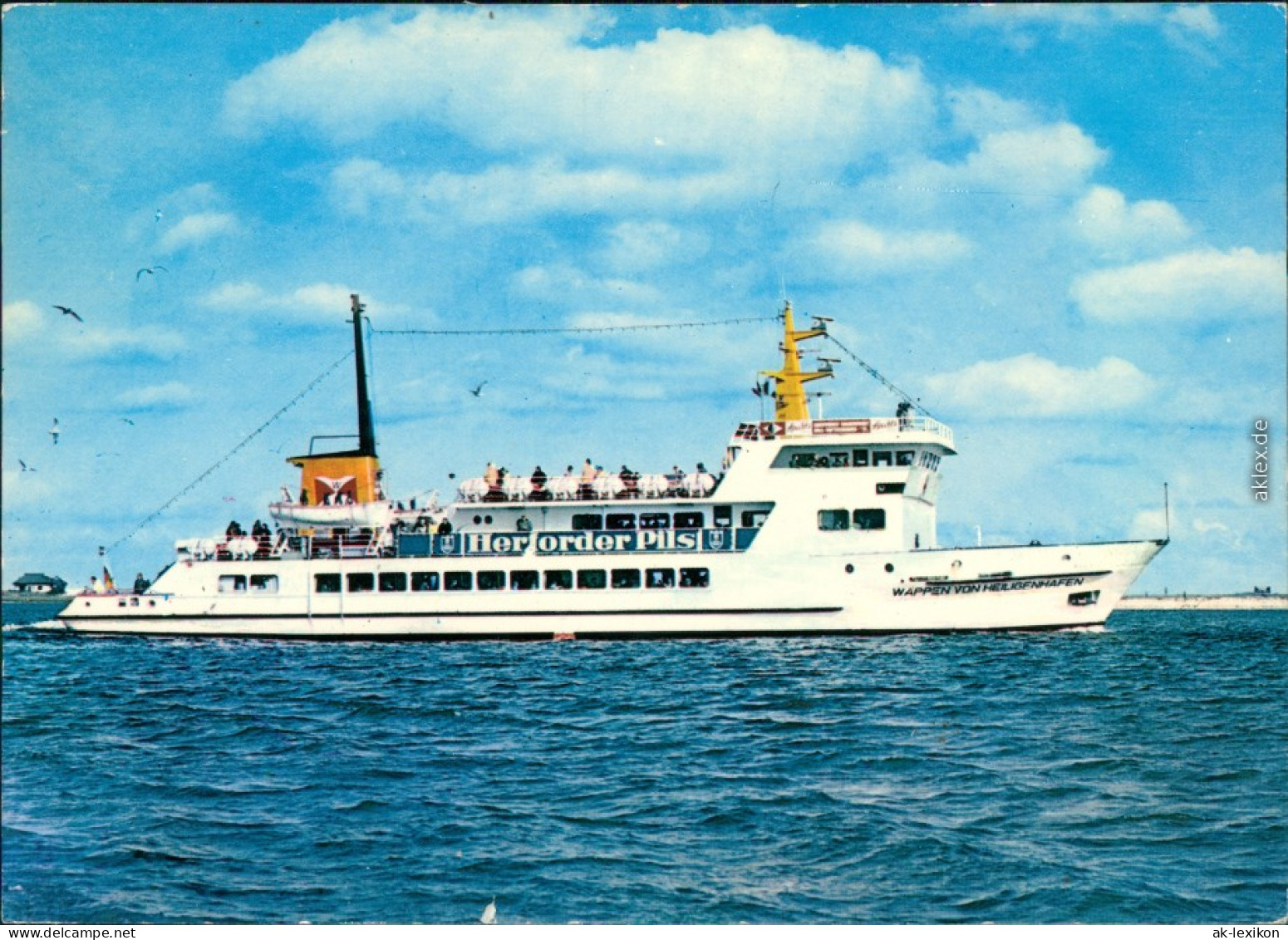 Ansichtskarte  Schiffe/Schifffahrt - Fähren, Hochseefahrt Nach Dänemark 1979 - Ferries