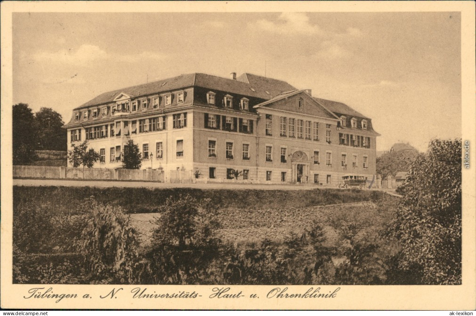 Ansichtskarte Tübingen Universitätsklinik 1929 - Tuebingen