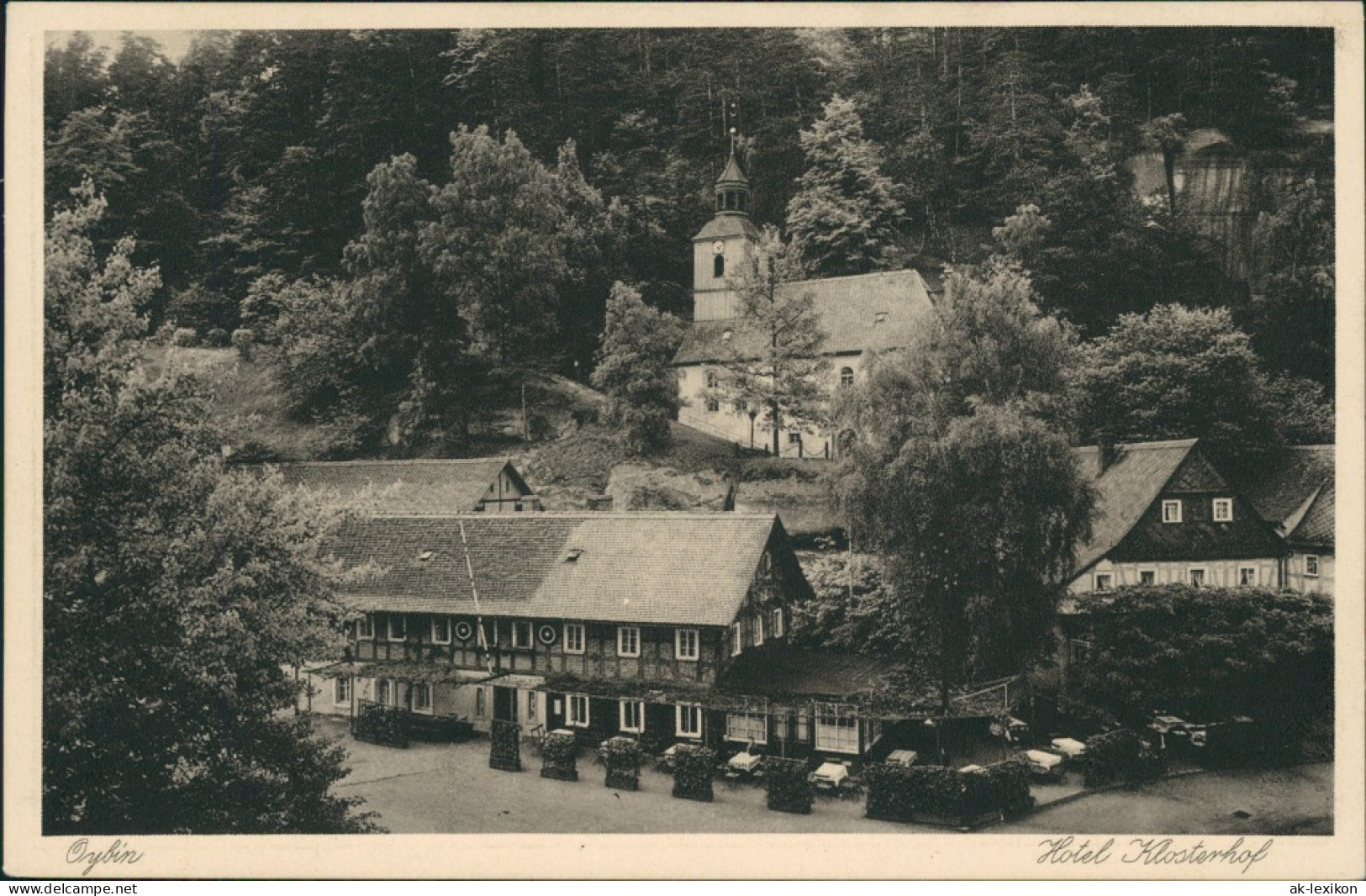 Ansichtskarte Oybin Hotel Klosterhof 1929 - Oybin