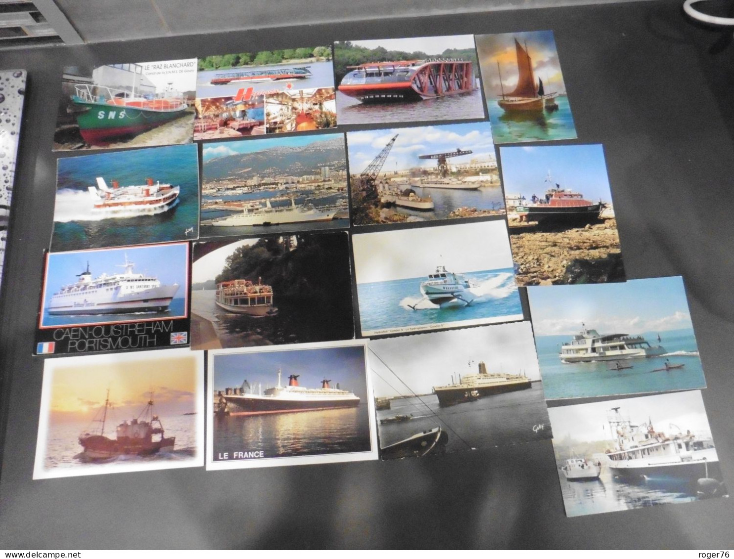 LOT  DE   16 CARTES    DE  BATEAUX - 5 - 99 Karten