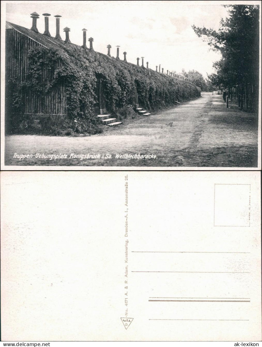 Königsbrück Truppenübungsplatz - Wellblechbaracken 1924 - Koenigsbrueck