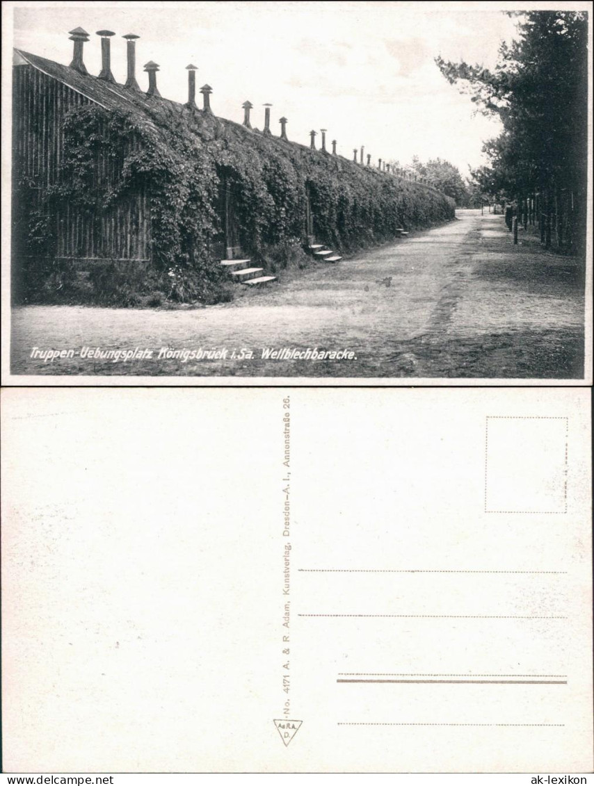 Königsbrück Truppenübungsplatz - Wellblechbaracken 1924 - Königsbrück