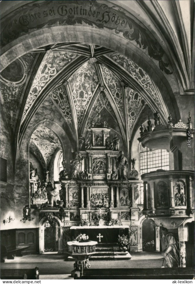 Lauenstein (Erzgebirge)-Altenberg (Erzgebirge) Kirche: Bildwerke 1973 - Lauenstein