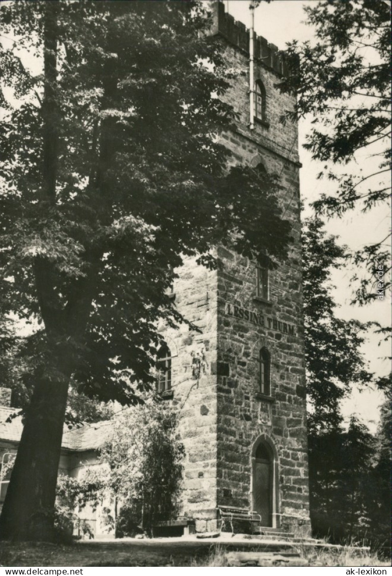 Ansichtskarte Kamenz Kamjenc Lessingturm (Hutberg) 1970 - Kamenz