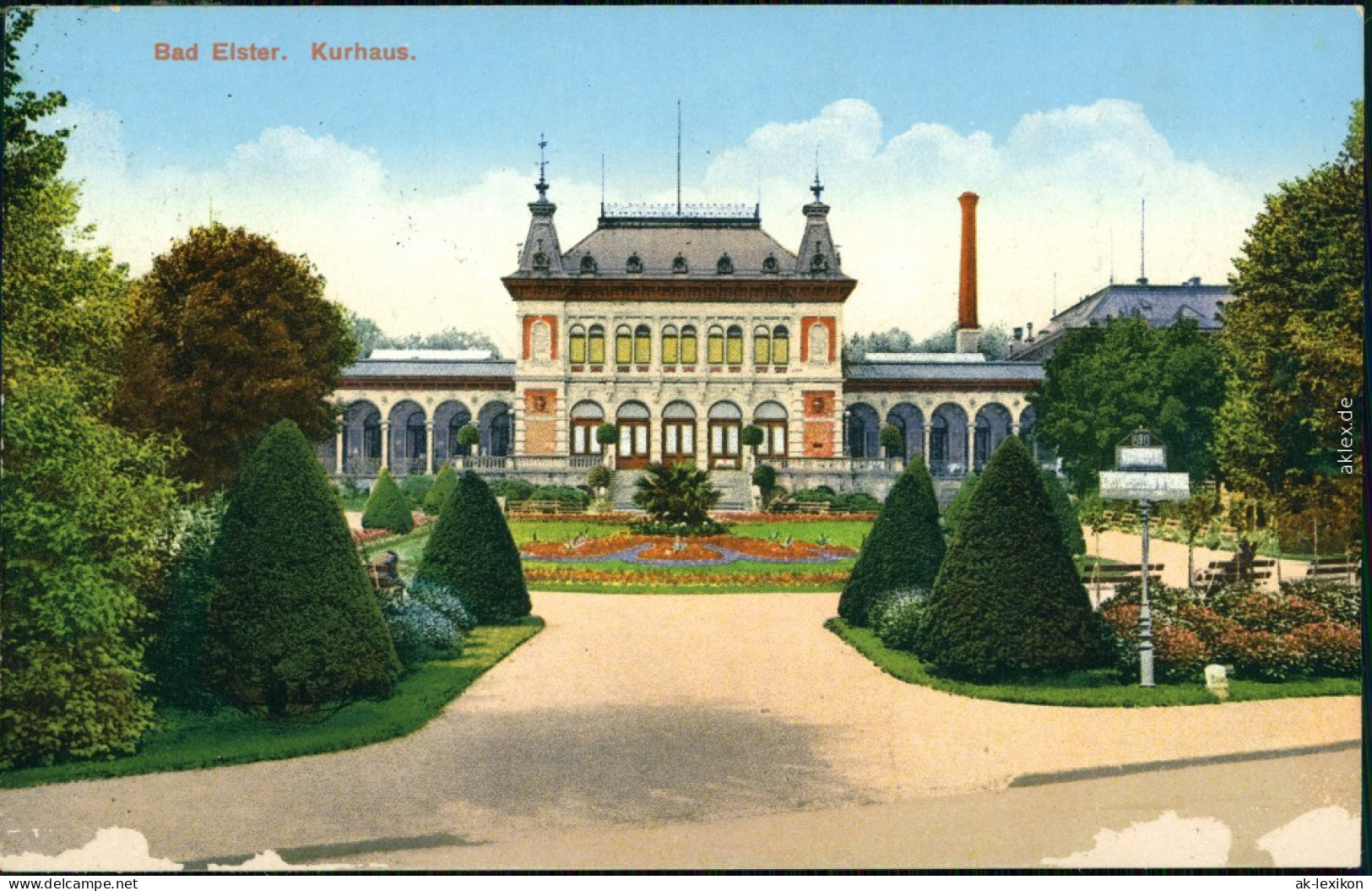 Ansichtskarte Bad Elster Kurhaus 1931 - Bad Elster