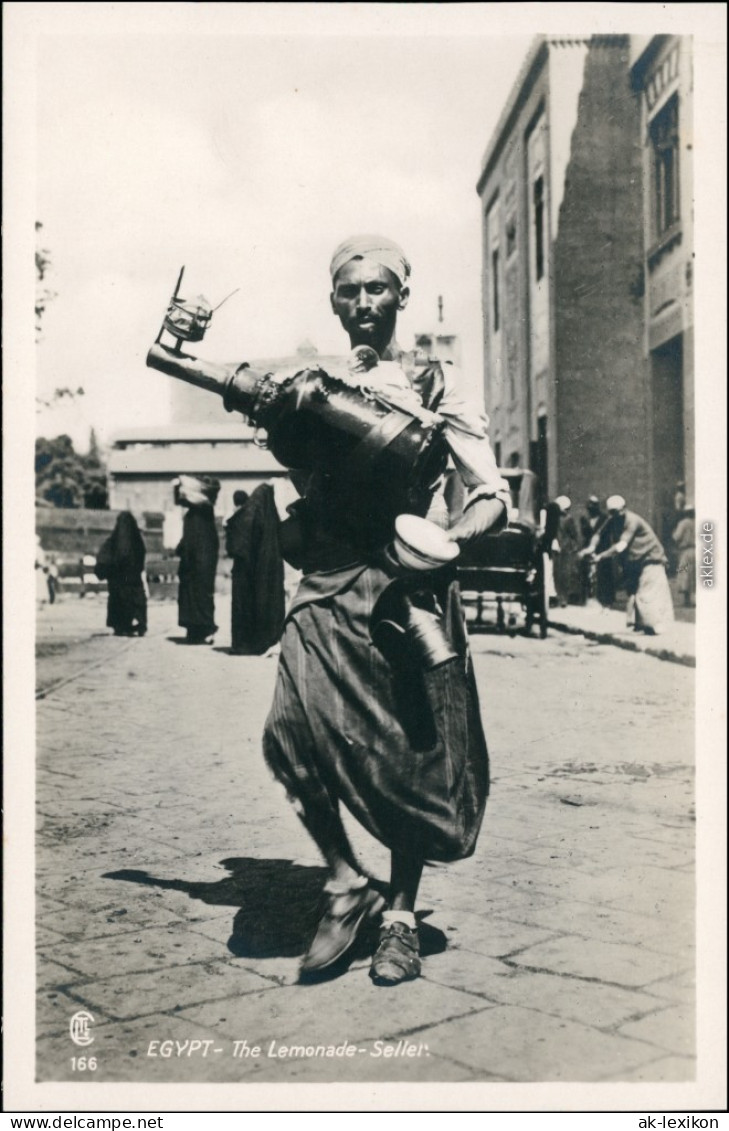 Kairo القاهرة The Lemonade Seller - Typen Egypt 1929 - Le Caire