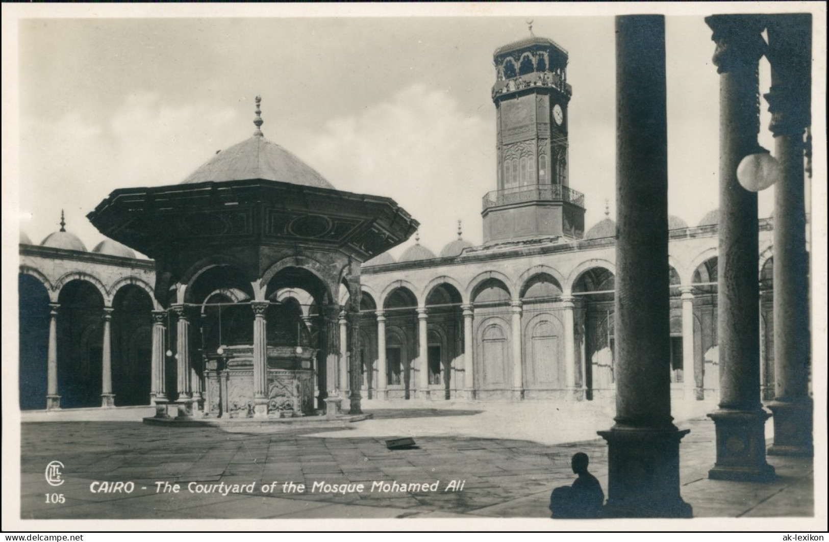 Kairo القاهرة The Courtyard Of The Mosquw Mohamed Ali 1929 - Cairo