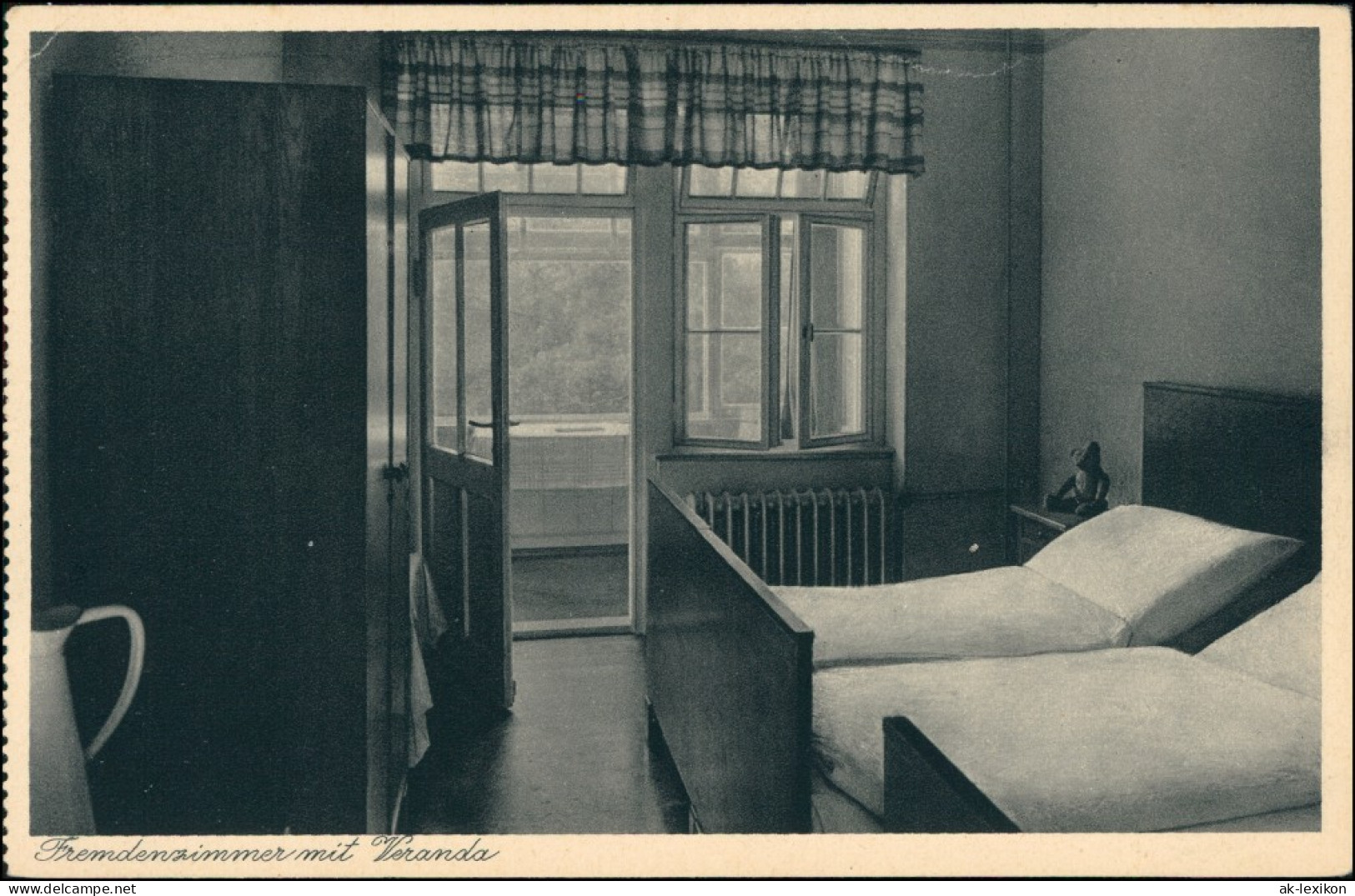 Hohnstein (Sächs. Schweiz) Fremdenzimmer Mit Veranda - Post Erholungsheim 1928  - Hohnstein (Saechs. Schweiz)