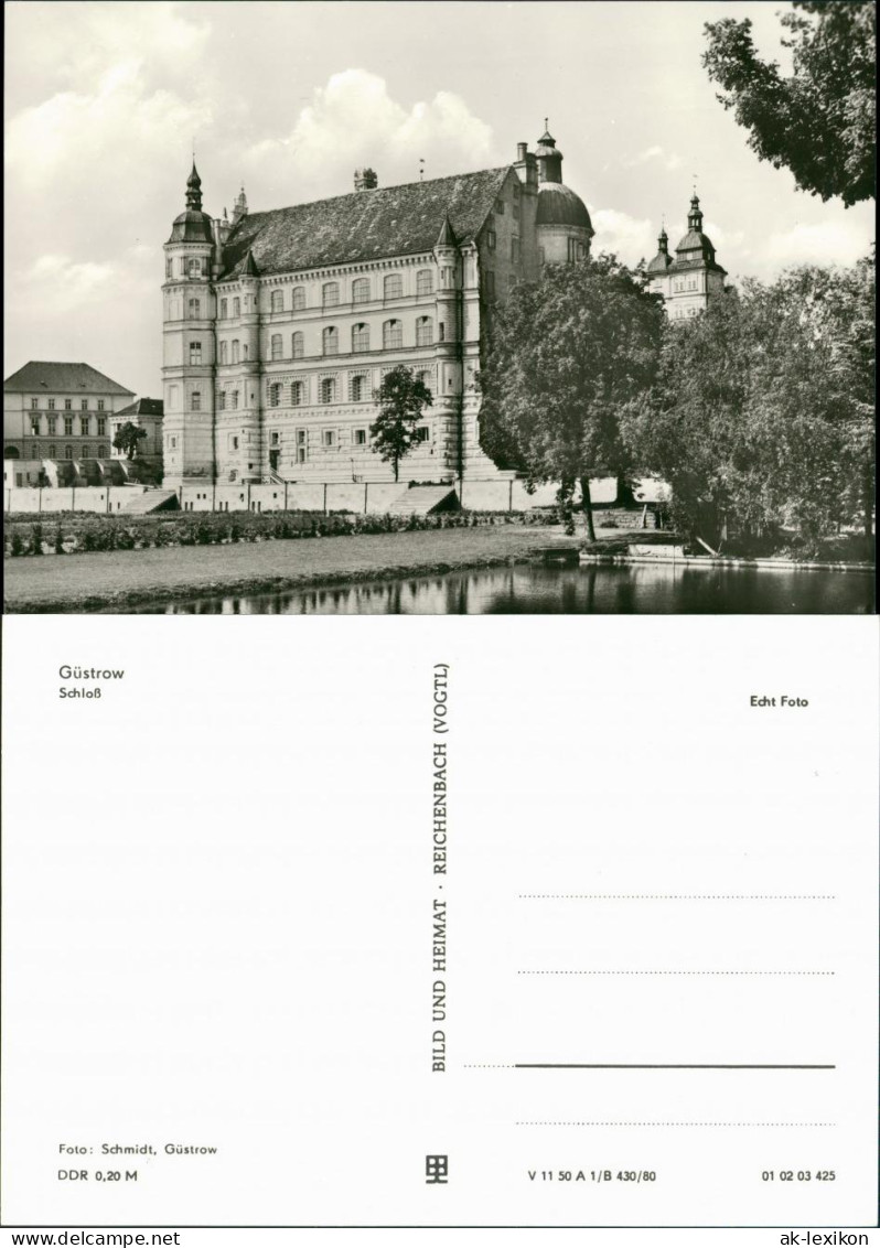 Ansichtskarte Güstrow Schloss 1980 Bild&Heimat - Güstrow