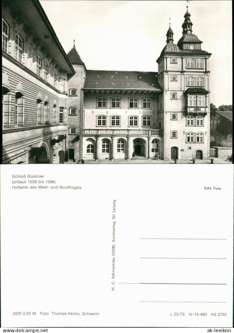 Ansichtskarte Güstrow Schloss 1979 - Guestrow