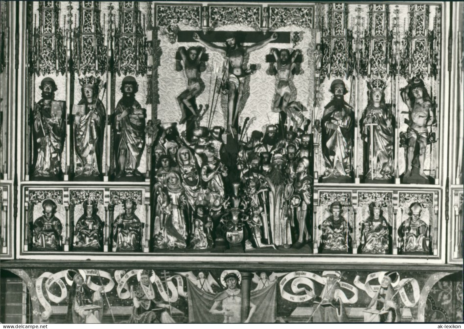 Ansichtskarte Güstrow Dom - Altar Um 1500 - Mittelteil 1979 - Guestrow