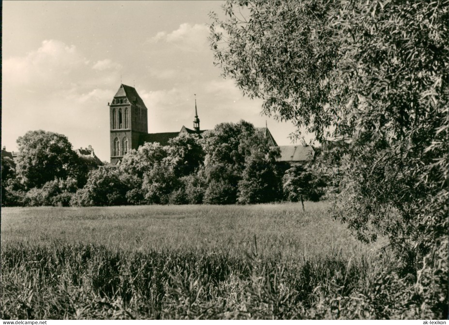 Ansichtskarte Güstrow Blick Zum Dom 1977 - Guestrow