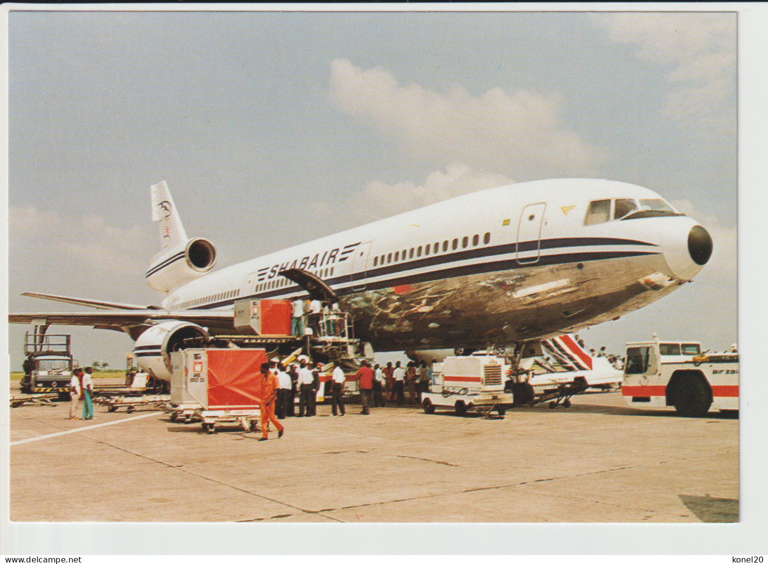 Vintage Pc Shabair Douglas Dc-10 Aircraft - 1919-1938: Between Wars