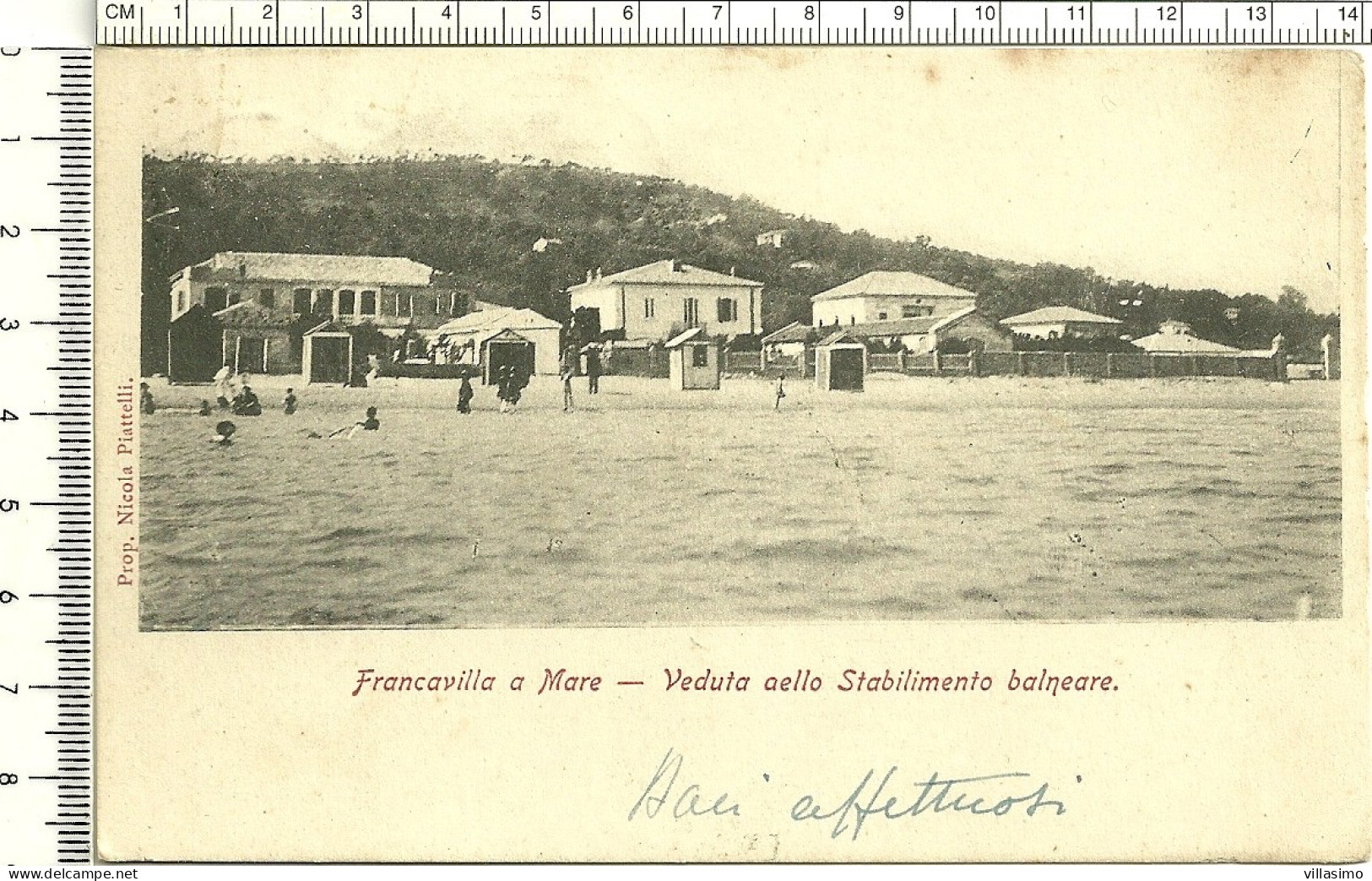 Abruzzo - Chieti - Francavilla A Mare - Veduta Dello Stabilimento Balneare - V. 1919 - Chieti