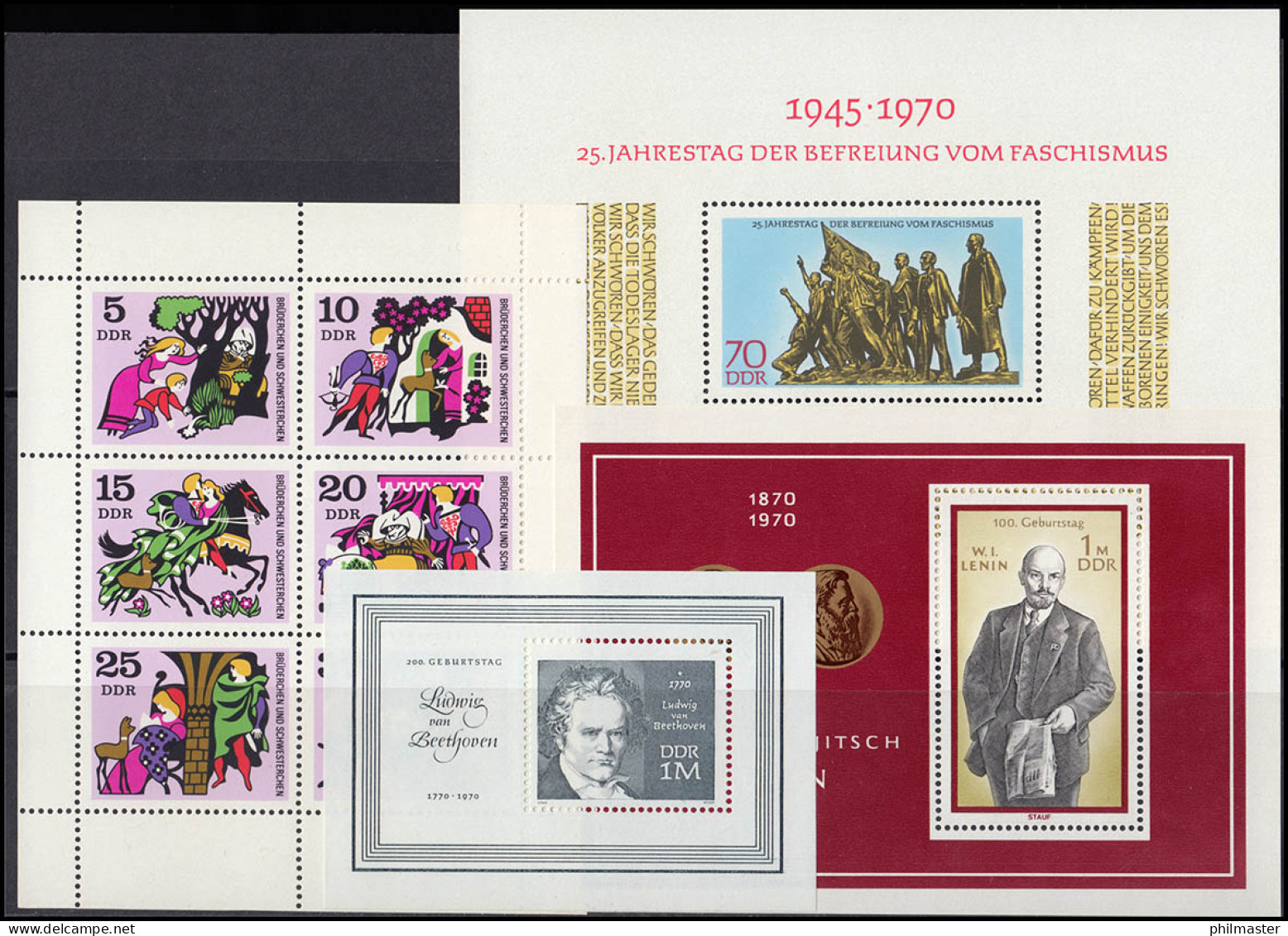 1534-1631 DDR-Jahrgang 1970 Komplett, Postfrisch ** / MNH - Annual Collections