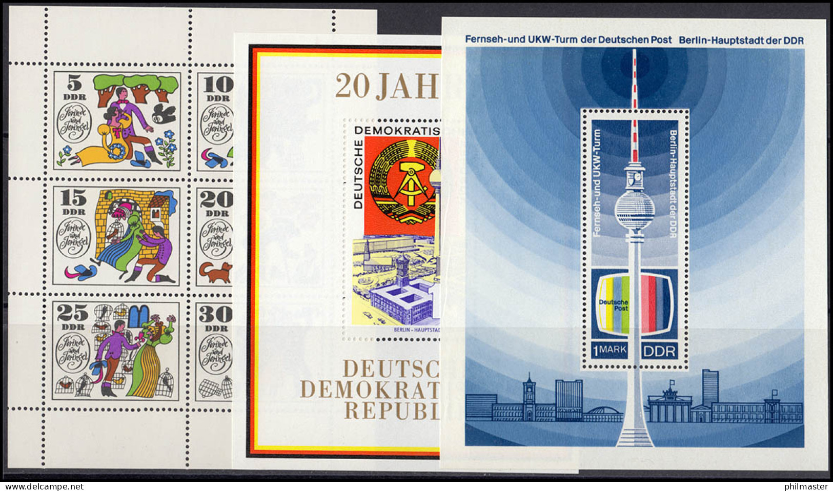 1434-1533 DDR-Jahrgang 1969 Komplett, Postfrisch ** / MNH - Annual Collections