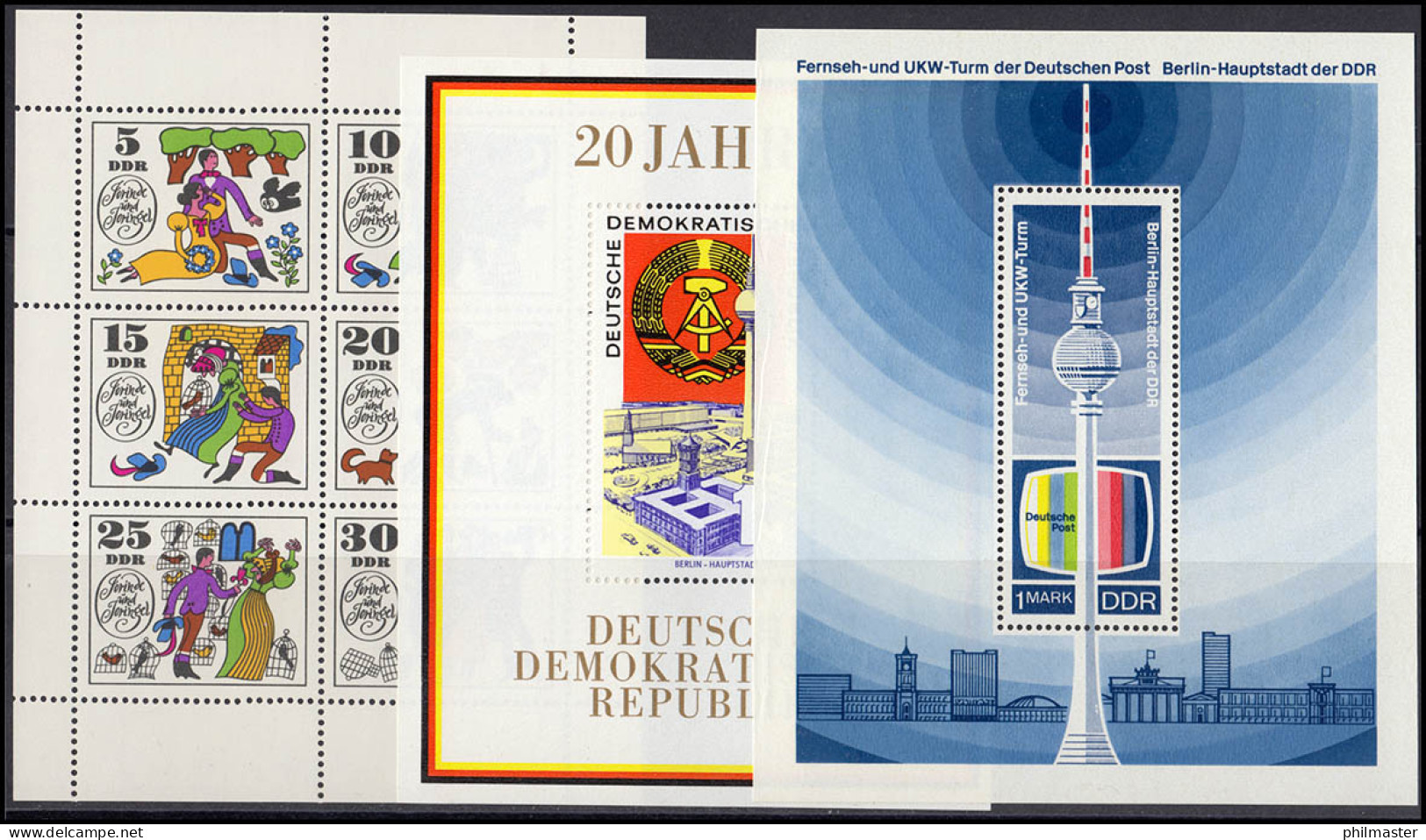 1434-1533 DDR-Jahrgang 1969 Komplett, Postfrisch ** / MNH - Colecciones Anuales