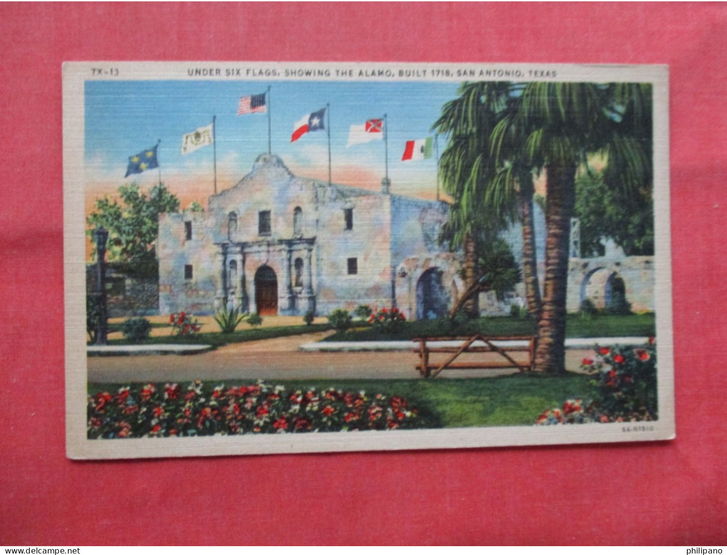 The Alamo. Under Six Flags.  San Antonio  Texas > San Antonio    Ref 6362 - San Antonio