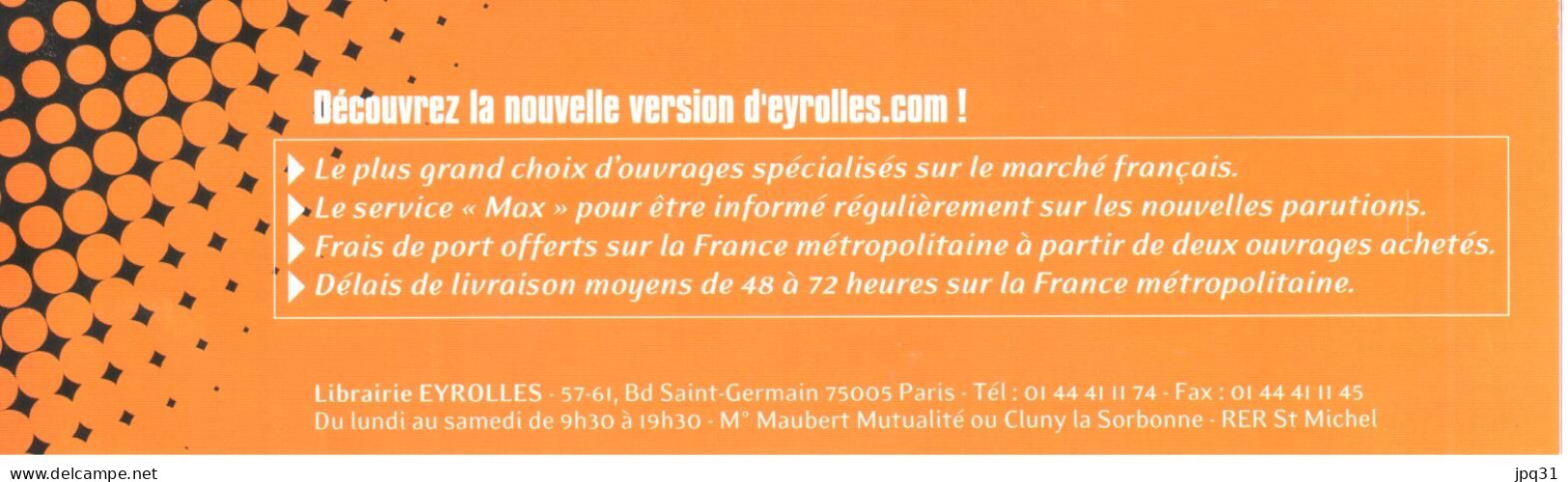 Signet Librairie En Ligne Eyrolles.com - Marque-Pages