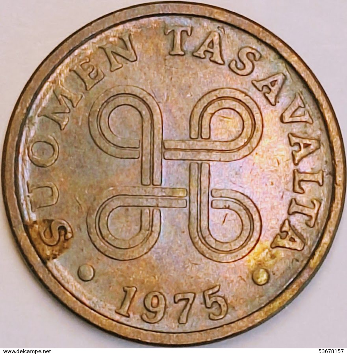 Finland - 5 Pennia 1975, KM# 45 (#3910) - Finnland