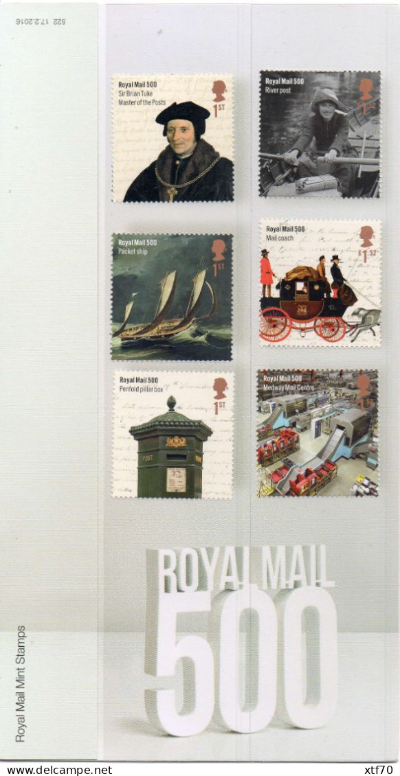 GREAT BRITAIN 2016 Royal Mail 500 Presentation Pack - Presentation Packs