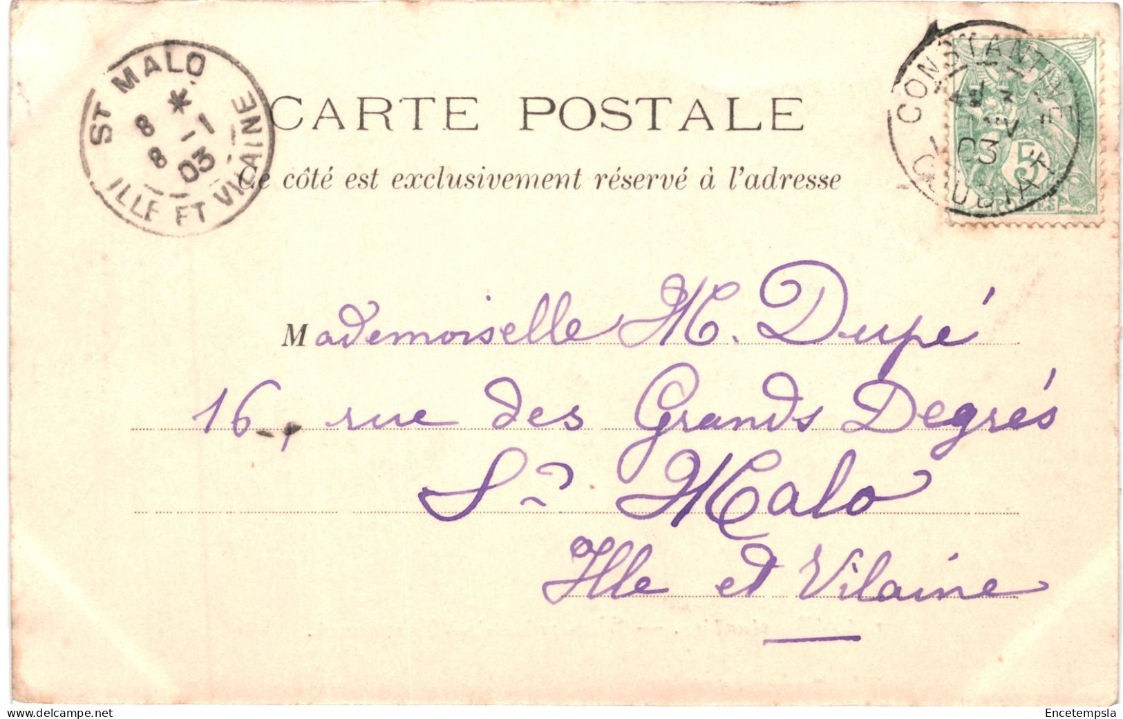 CPA Carte Postale Algérie Constantine Vue Prise De Mansourah  1903  VM78936 - Constantine