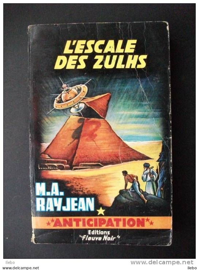 L'escale Des Zulhs Anticipation No 254 Brantonne Rayjean Science-fiction - Fleuve Noir