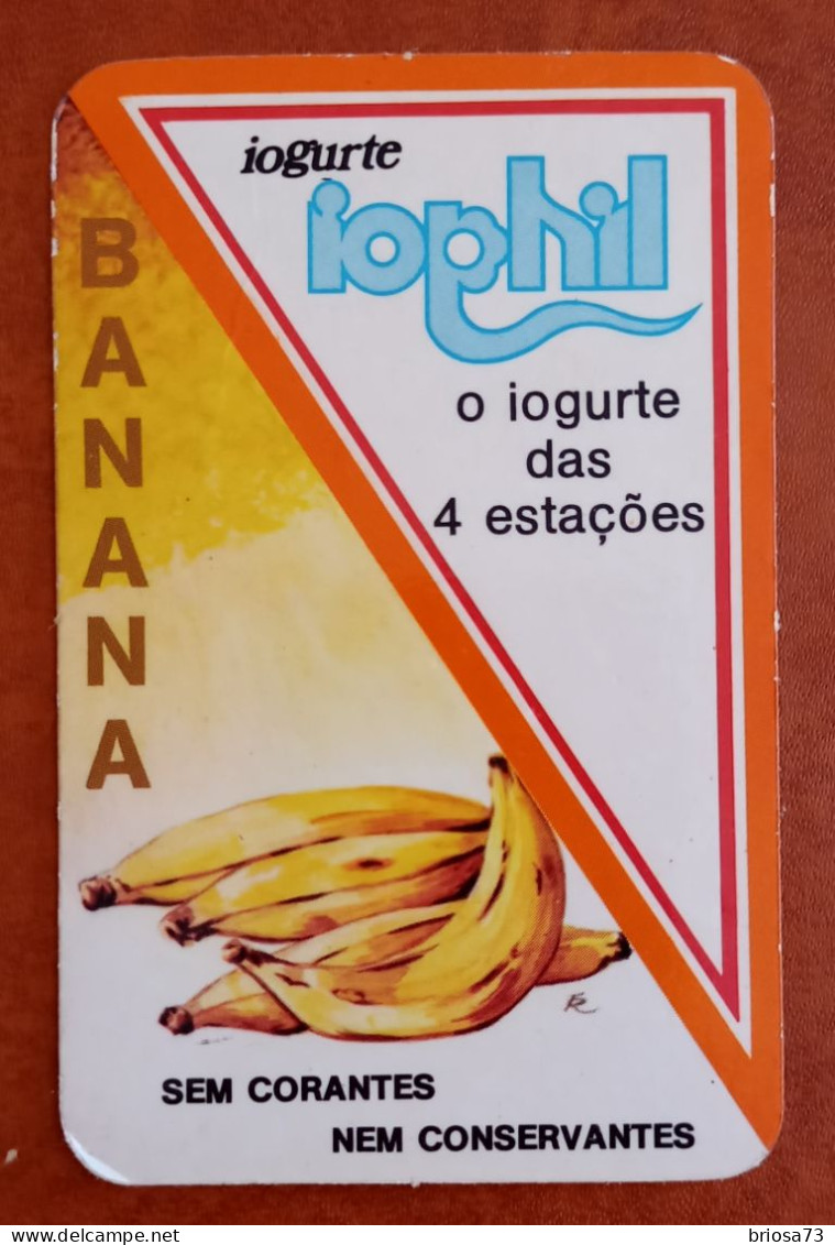 Petit Calendrier De Poche Yaourt Iophil.  Portugal - Small : 1981-90