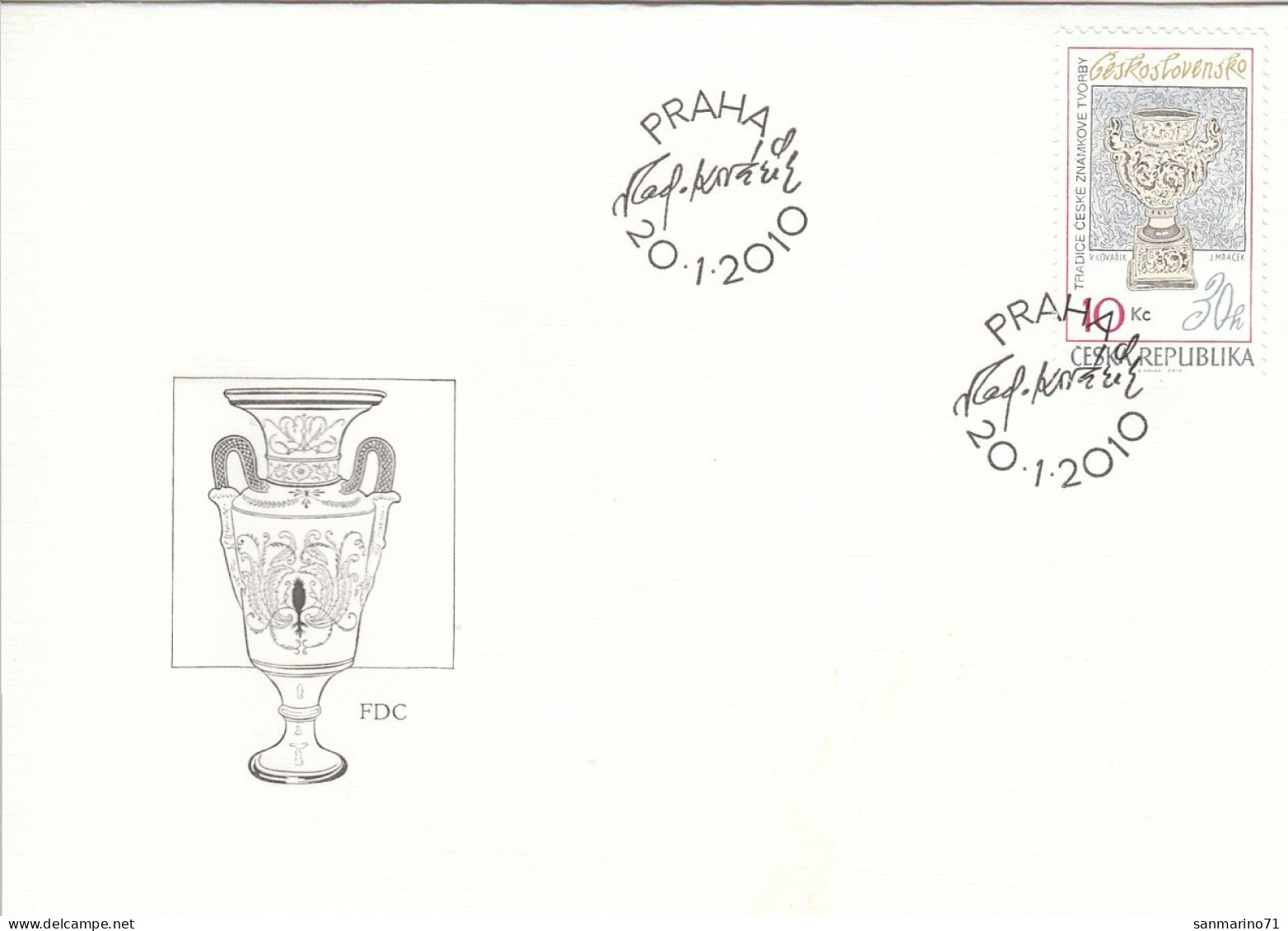 FDC CZECH REPUBLIC 618 - FDC