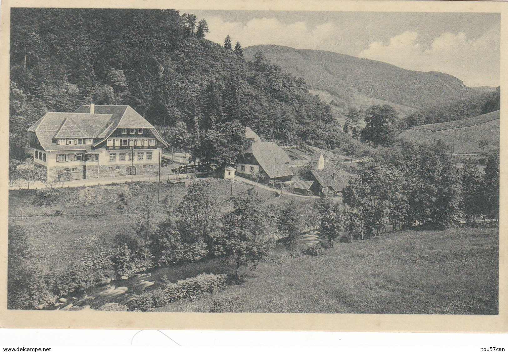 SCHAPBACH  -  BAD RIPPOLLDSAU   -   BADEN-WÜRTTEMBERG   -   DEUTSCHLAND   -   ANSICHTKARTE  1930. - Bad Rippoldsau - Schapbach