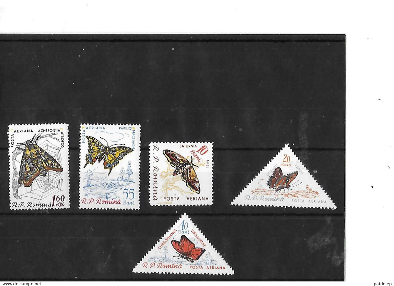 Roumanie Papillons 1960 NSC - Papillons